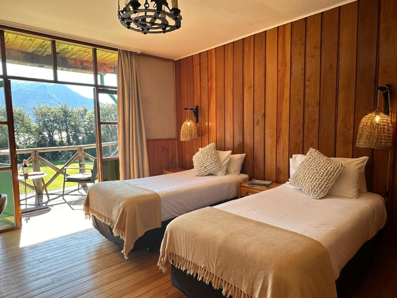 Mitico Puelo Lodge Лас-Гуалас Экстерьер фото