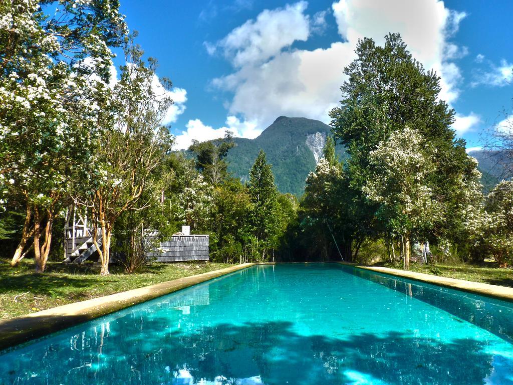 Mitico Puelo Lodge Лас-Гуалас Экстерьер фото